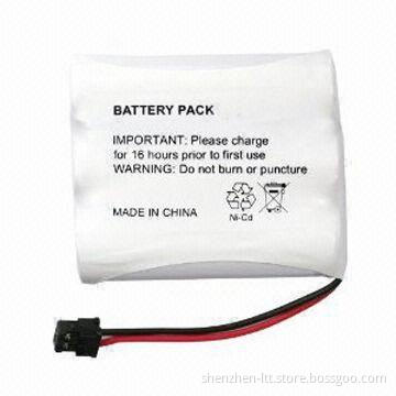 NiMH AA 850mAh Rechargeable Battery Pack for BP-T24 Cordless Phone, 3.6V